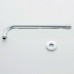 Leoie Wall Shower Head Extension Bend Pipe Tube Long Stainless Steel Arm Bathroom Home Shower Rod - B07FQM2V6W